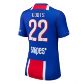 Billige Paris Saint-Germain Mika Godts #22 Hjemmebanetrøje Dame 2026-27 Kort ærmer