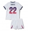 Billige Paris Saint-Germain Mika Godts #22 Udebanetrøje Børn 2026-27 Kort ærmer (+ bukser)