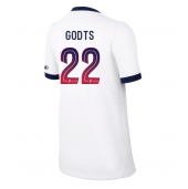 Billige Paris Saint-Germain Mika Godts #22 Udebanetrøje Dame 2026-27 Kort ærmer