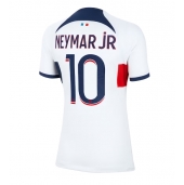 Billige Paris Saint-Germain Neymar Jr #10 Udebanetrøje Dame 2023-24 Kort ærmer