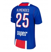 Billige Paris Saint-Germain Nuno Mendes #25 Hjemmebanetrøje 2026-27 Kort ærmer