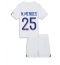 Billige Paris Saint-Germain Nuno Mendes #25 Tredje trøje Børn 2022-23 Kort ærmer (+ bukser)