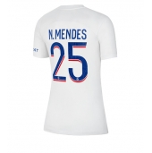Billige Paris Saint-Germain Nuno Mendes #25 Tredje trøje Dame 2022-23 Kort ærmer