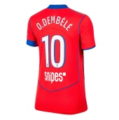 Billige Paris Saint-Germain Ousmane Dembele #10 Tredje trøje Dame 2025-26 Kort ærmer