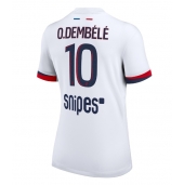 Billige Paris Saint-Germain Ousmane Dembele #10 Udebanetrøje Dame 2025-26 Kort ærmer