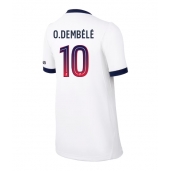 Billige Paris Saint-Germain Ousmane Dembele #10 Udebanetrøje Dame 2026-27 Kort ærmer
