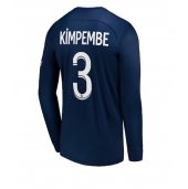 Billige Paris Saint-Germain Presnel Kimpembe #3 Hjemmebanetrøje 2022-23 Lange ærmer