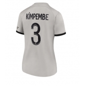 Billige Paris Saint-Germain Presnel Kimpembe #3 Udebanetrøje Dame 2022-23 Kort ærmer