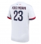 Billige Paris Saint-Germain Randal Kolo Muani #23 Udebanetrøje 2024-25 Kort ærmer