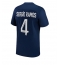 Billige Paris Saint-Germain Sergio Ramos #4 Hjemmebanetrøje 2022-23 Kort ærmer