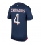 Billige Paris Saint-Germain Sergio Ramos #4 Hjemmebanetrøje 2023-24 Kort ærmer
