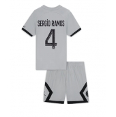 Billige Paris Saint-Germain Sergio Ramos #4 Udebanetrøje Børn 2022-23 Kort ærmer (+ bukser)