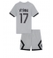 Billige Paris Saint-Germain Vitinha Ferreira #17 Udebanetrøje Børn 2022-23 Kort ærmer (+ bukser)