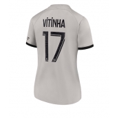 Billige Paris Saint-Germain Vitinha Ferreira #17 Udebanetrøje Dame 2022-23 Kort ærmer