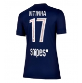 Billige Paris Saint-Germain Vitinha #17 Hjemmebanetrøje Dame 2025-26 Kort ærmer