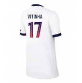 Billige Paris Saint-Germain Vitinha #17 Udebanetrøje Dame 2026-27 Kort ærmer