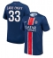 Billige Paris Saint-Germain Warren Zaire-Emery #33 Hjemmebanetrøje 2024-25 Kort ærmer