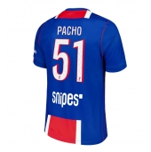 Billige Paris Saint-Germain Willian Pacho #51 Hjemmebanetrøje 2026-27 Kort ærmer