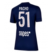 Billige Paris Saint-Germain Willian Pacho #51 Hjemmebanetrøje Dame 2025-26 Kort ærmer