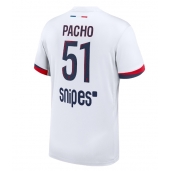 Billige Paris Saint-Germain Willian Pacho #51 Udebanetrøje 2025-26 Kort ærmer