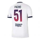 Billige Paris Saint-Germain Willian Pacho #51 Udebanetrøje 2026-27 Kort ærmer