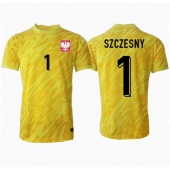 Billige Polen Wojciech Szczesny #1 Målmand Hjemmebanetrøje EM 2024 Kort ærmer