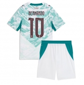 Billige Portugal Bernardo Silva #10 Udebanetrøje Børn VM 2026 Kort ærmer (+ bukser)