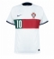 Billige Portugal Bernardo Silva #10 Udebanetrøje VM 2022 Kort ærmer