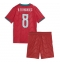 Billige Portugal Bruno Fernandes #8 Hjemmebanetrøje Børn VM 2026 Kort ærmer (+ bukser)