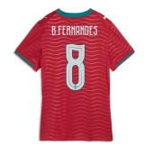Billige Portugal Bruno Fernandes #8 Hjemmebanetrøje Dame VM 2026 Kort ærmer