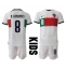 Billige Portugal Bruno Fernandes #8 Udebanetrøje Børn VM 2022 Kort ærmer (+ bukser)