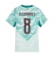 Billige Portugal Bruno Fernandes #8 Udebanetrøje Dame VM 2026 Kort ærmer