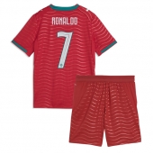 Billige Portugal Cristiano Ronaldo #7 Hjemmebanetrøje Børn VM 2026 Kort ærmer (+ bukser)