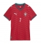 Billige Portugal Cristiano Ronaldo #7 Hjemmebanetrøje Dame VM 2026 Kort ærmer