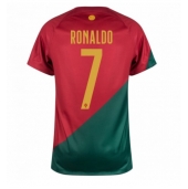 Billige Portugal Cristiano Ronaldo #7 Hjemmebanetrøje VM 2022 Kort ærmer