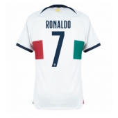 Billige Portugal Cristiano Ronaldo #7 Udebanetrøje VM 2022 Kort ærmer