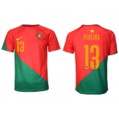 Billige Portugal Danilo Pereira #13 Hjemmebanetrøje VM 2022 Kort ærmer