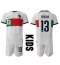 Billige Portugal Danilo Pereira #13 Udebanetrøje Børn VM 2022 Kort ærmer (+ bukser)