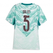 Billige Portugal Diogo Dalot #5 Udebanetrøje Dame VM 2026 Kort ærmer