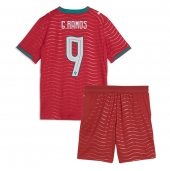 Billige Portugal Goncalo Ramos #9 Hjemmebanetrøje Børn VM 2026 Kort ærmer (+ bukser)
