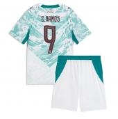 Billige Portugal Goncalo Ramos #9 Udebanetrøje Børn VM 2026 Kort ærmer (+ bukser)