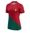 Billige Portugal Hjemmebanetrøje Dame VM 2022 Kort ærmer