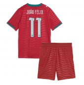 Billige Portugal Joao Felix #11 Hjemmebanetrøje Børn VM 2026 Kort ærmer (+ bukser)