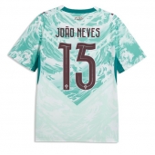 Billige Portugal Joao Neves #15 Udebanetrøje VM 2026 Kort ærmer