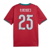 Billige Portugal Nuno Mendes #25 Hjemmebanetrøje VM 2026 Kort ærmer