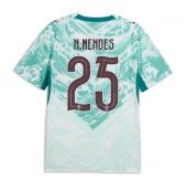 Billige Portugal Nuno Mendes #25 Udebanetrøje VM 2026 Kort ærmer