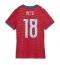 Billige Portugal Pedro Neto #18 Hjemmebanetrøje Dame VM 2026 Kort ærmer
