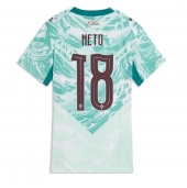 Billige Portugal Pedro Neto #18 Udebanetrøje Dame VM 2026 Kort ærmer