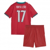 Billige Portugal Rafael Leao #17 Hjemmebanetrøje Børn VM 2026 Kort ærmer (+ bukser)