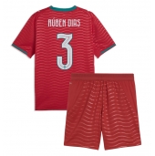 Billige Portugal Ruben Dias #3 Hjemmebanetrøje Børn VM 2026 Kort ærmer (+ bukser)